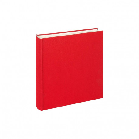 Photo Album - Walther FA-508-R 30x30 cm 100 Pages White Paper Red