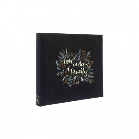 Photo Album - Gedeon KD46200 10x15 cm 200 Photos Slip In Bookbound Black