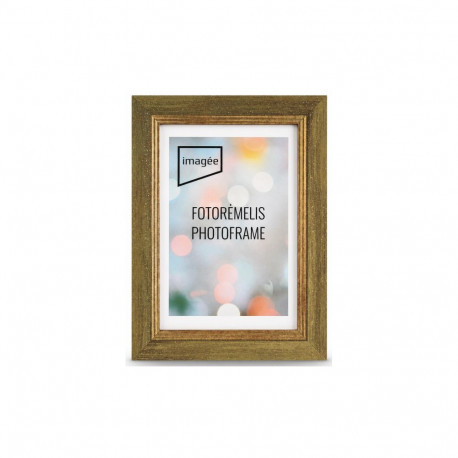 Frame - Imagee 40x50 Plastic 1304034 Monaco Plexi Gold Matt
