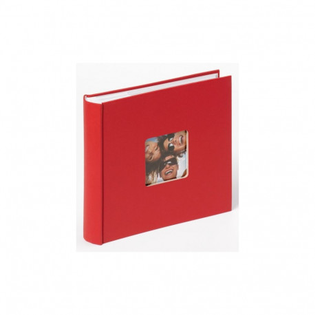 Photo Album - Walther ME-110-R Fun 10x15 200 Photos White Pages Red