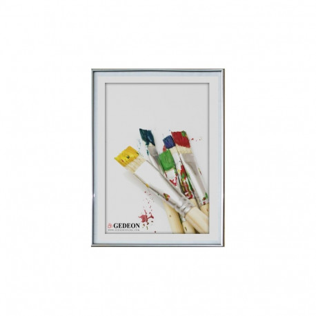 Frame - Gedeon GED 50x60 8mm Plastic Photo Frame Silver