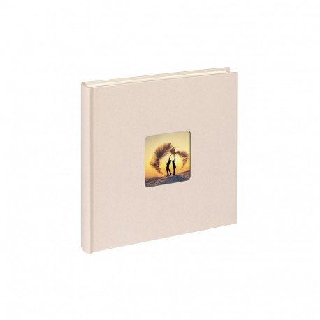 Photo Album - Walther FA-205-W Fun Album 40 Pages, Bookbound, 26x25 cm, Creme White