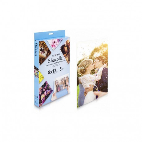Photo Adhesive - Fujifilm Shacolla 20x30 cm Double-Sided Adhesive Foam Stickers, 5 Pcs