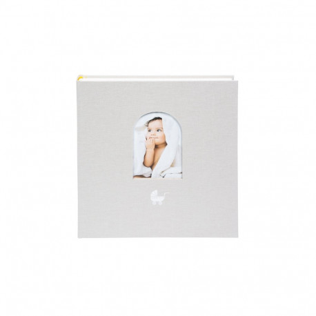 Photo Album - GOLDBUCH 15017 Cozy Nest 30x31cm 60 Pages Sand Grey