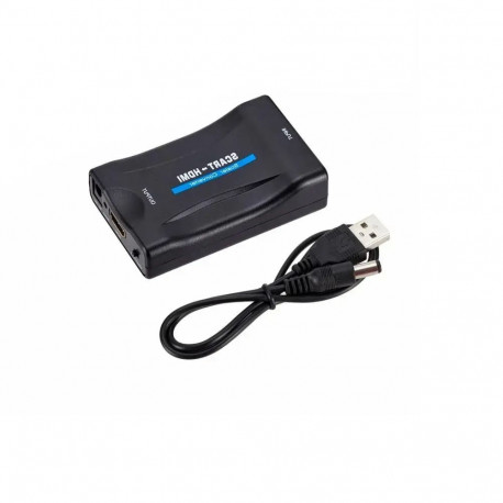 Fusion video signal converter SCART  to HDMI Signal (+Audio) Black