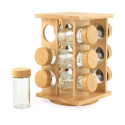 Salter BW14238 Bamboo Rotating Spice Rack