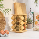 Salter BW14238 Bamboo Rotating Spice Rack