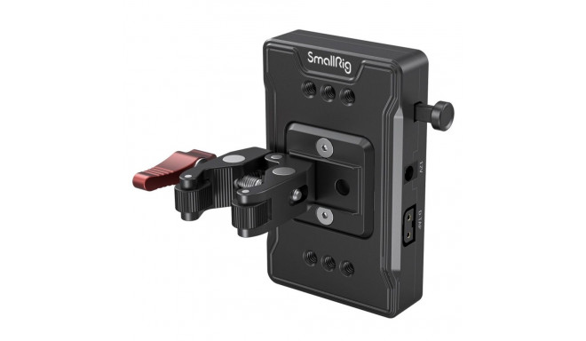SmallRig 3497 V Mount Batterij Adapter Plaat (Basis versie) met Super Klem Mount
