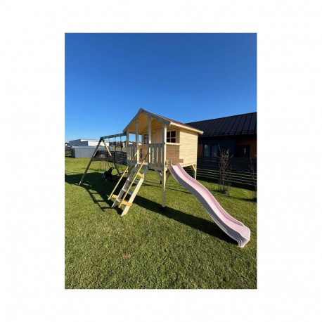 SLIDE liumägi 300CM, pastelne roosa