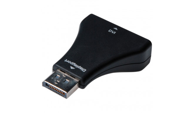 Adapter DisplayPort auf DVI-I (schwarz)