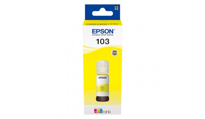 Epson tindipudel 103 70ml, kollane