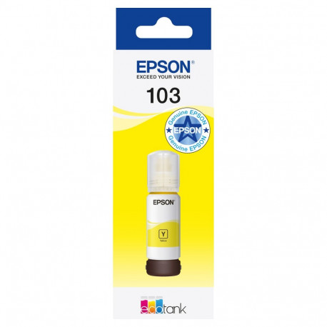 Epson tindipudel 103, kollane (70ml)