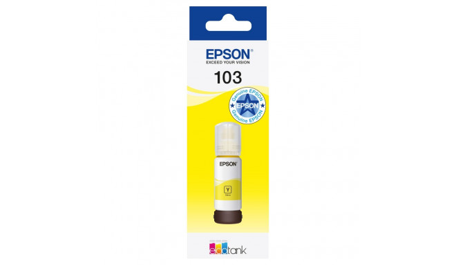Epson tindipudel 103, kollane (70ml)