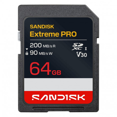 Extreme Pro SD-mälukaart UHS-I 64GB 200MB/s