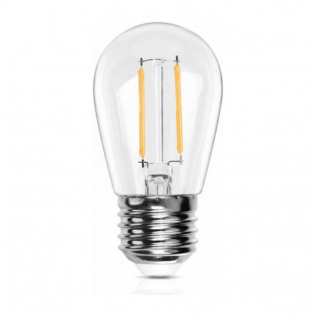 "Synergy 21 LED Retrofit E27 S14 warmweiss mit 0,8 Watt für Lichterkette"