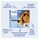 Epson T0713 magenta tint