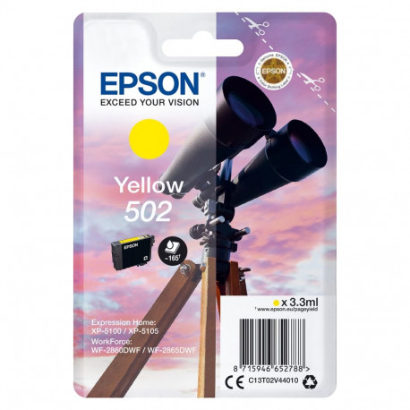 Epson 502 C13T02V44010 kollane