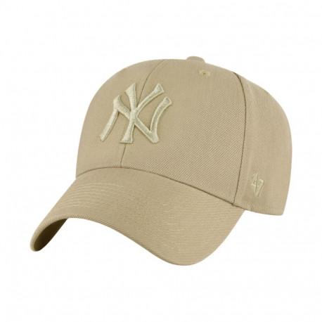 '47 nokamüts B-MVPSP17WBP-KHQ New York Yankees snapback, tume beež