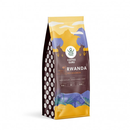 CoffeeGuru Kafijas pupiņas Coffee Guru Rwanda, 250g