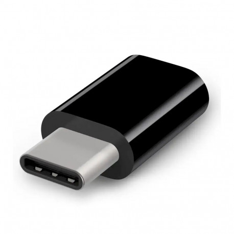 Fusion Accessories adapter | Micro USB to USB-C | black