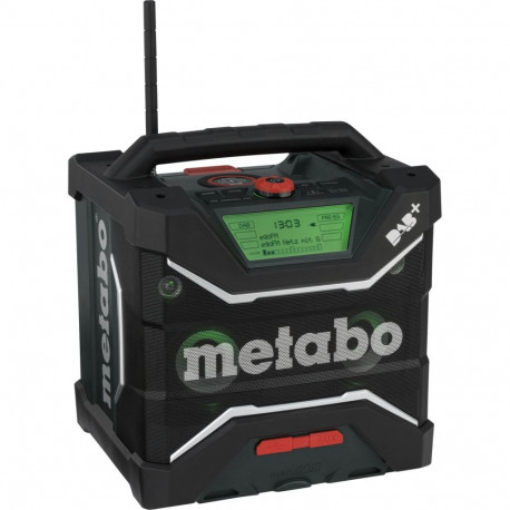 Metabo ehitusraadio RC 12-18 analoog ja digitaalne, must, roheline, punane