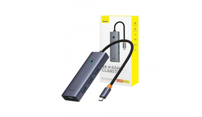 ADAPTER USB C - HDMI+4XUSB3.0+USB-C