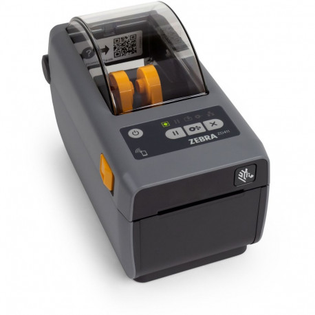 Zebra ZD411 (dark gray, 203 dpi, direct thermal printing, Bluetooth (BLE), RTC, WLAN)