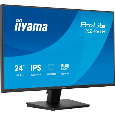 ProLite monitor X2491H-B1 60.5cm (23.8Zoll) FullHD IPS HDMI DP 120Hz paneel, must (matt)