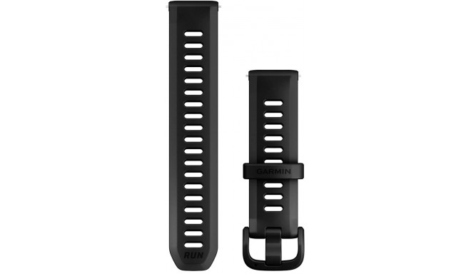 Garmin kellarihm Quick Release 20mm Forerunner 70, must