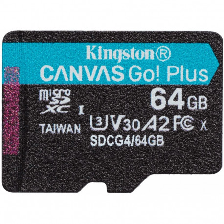 Kingston Canvas Go! Plus SDCG4/64GBSP