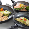 Progress BW12903EU7 Marble Ceramic 28cm Frypan, Blue