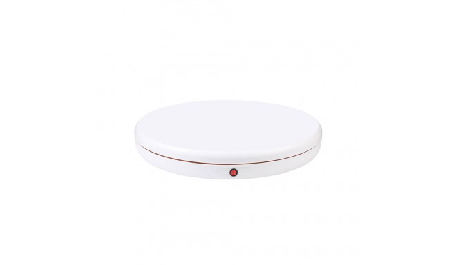 Rotating display stand Puluz 45 cm (white)