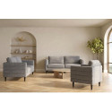 Sofa STEVENS 3-seater, grey