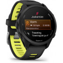 Garmin Forerunner 170 GPS, must/kollane