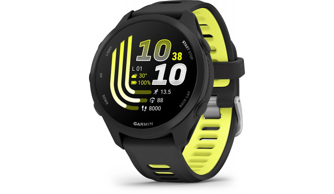 Garmin Forerunner 170 GPS, must/kollane