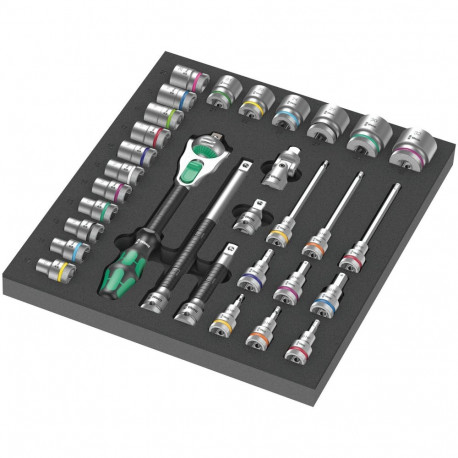 Wera 9722 C Zyklop  Set 1 Foam Insert