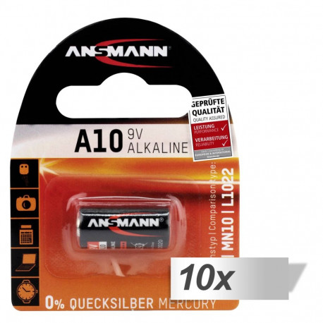 10x1 Ansmann A 10 LR 10 patarei