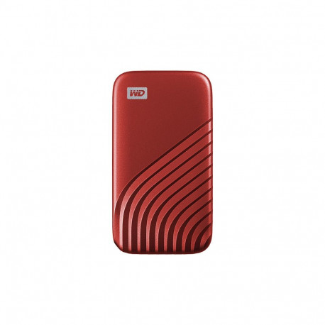 WD väline kõvaketas MyPassport 2TB USB 3.2 Gen2, punane