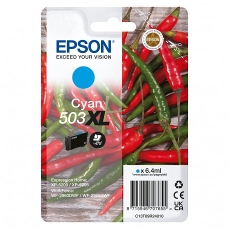 Epson tindikassett 503XL 6,4ml, tsüaan