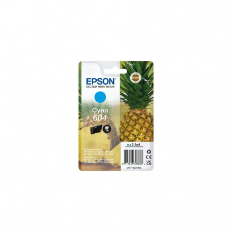 Epson Singlepack Cyan 604 Ink