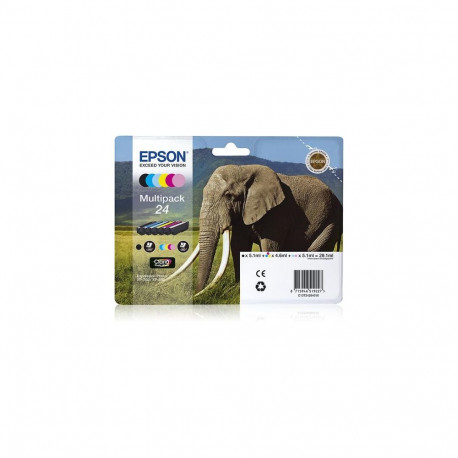 Epson Elephant Multipack 6-colours 24 Claria Photo HD Ink