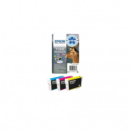 Epson Stag T1306 DURABrite Ultra Multipack 3-colours Ink