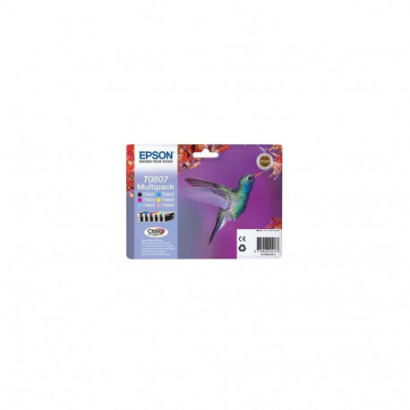 Epson Hummingbird Multipack 6-colours T0807 Claria Photographic Ink