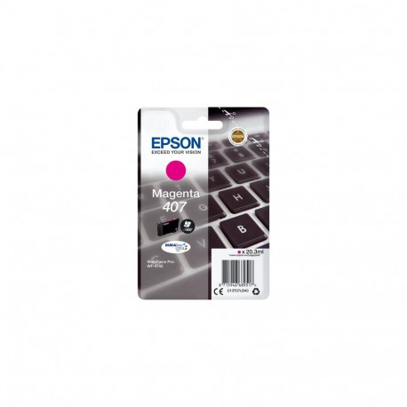 Epson 407L Keyboard DURABrite Ultra Single Magenta Ink