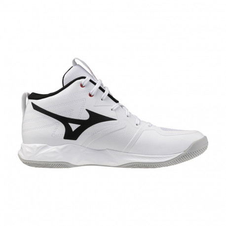 Võrkpallijalatsid Mizuno WAVE MOMENTUM PRO MID (U) valge/must  - 42.5