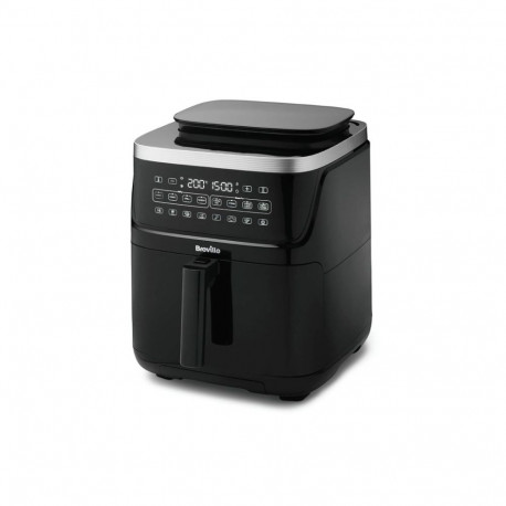Home & Kitchen Appliance - Breville VDF133X Oil-Free Steam Fryer 7L, 50–200°C, Black