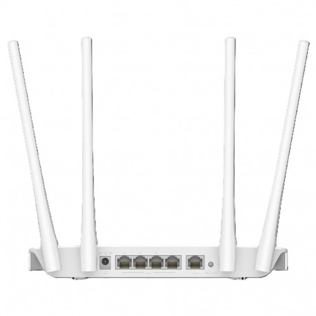 Router - CUDY WR300S Wi-Fi 300 Mbit/s, 5 Ethernet Ports, Parental Controls, White
