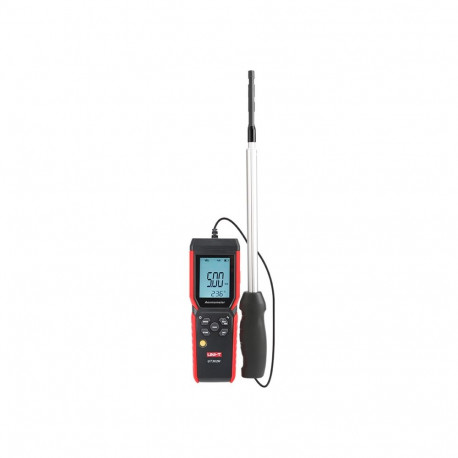 Measurement Instrument - Uni-T UT362H Anemometer 999,900 m³/min, Telescopic Probe 120 cm, Backlit LC