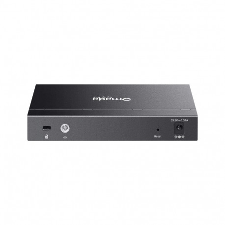 Networking Switch - TP-Link Omada ES208GP 8-Port PoE+ Managed L2 Gigabit Ethernet Black