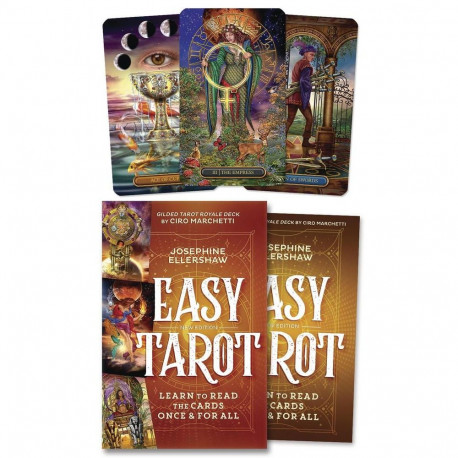 Tarot Card Set - Llewellyn Easy Tarot 78 Cards Guidebook 228 Pages